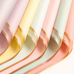 20sheets Flower Bouquet Wrapping Paper Semi-transparent Fresh Flower Package