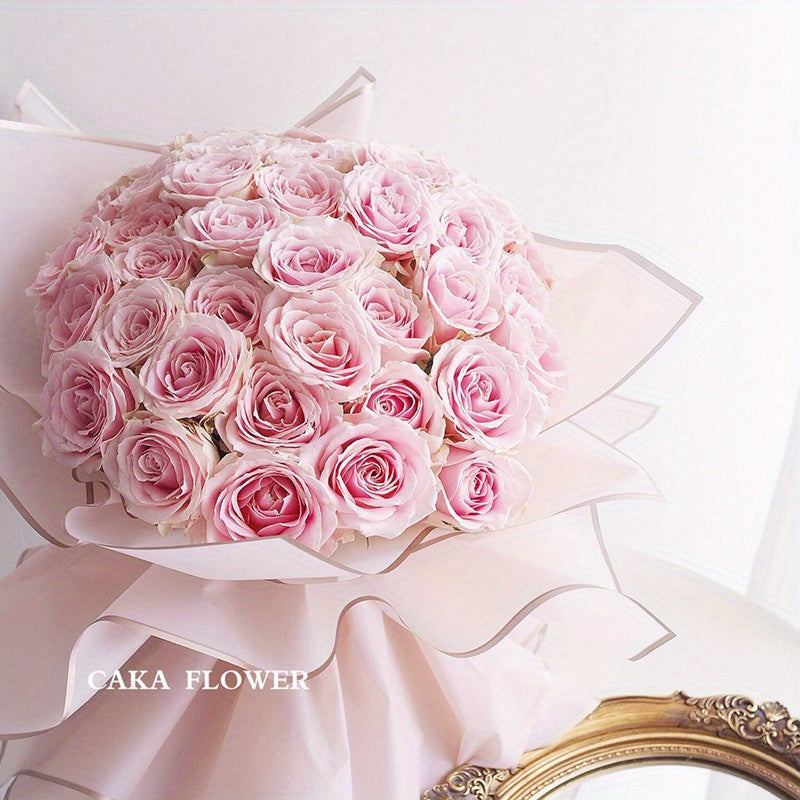 20sheets Flower Bouquet Wrapping Paper Semi-transparent Fresh Flower Package