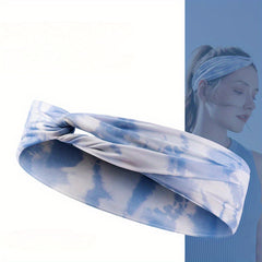 Moisture Wicking Headband Colorful Hairband for Sports Fitness Yoga