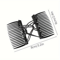 Unique Double Hair Comb Clips Easy Styling Hair Accessories