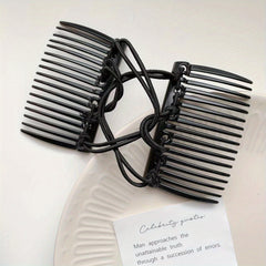 Unique Double Hair Comb Clips Easy Styling Hair Accessories