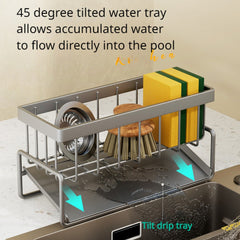 Kitchen Sink Rack Countertop Drain Rack Storage