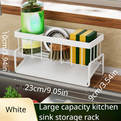 Kitchen Sink Rack Countertop Drain Rack Storage