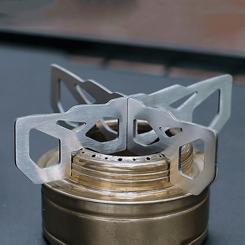Stainless Steel BBQ Stove Bracket for Camping and Picnic