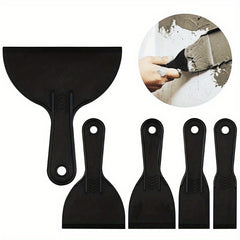 5pcs Basics Plastic Putty Knives 1.5, 5.08cm, 7, 10, 15