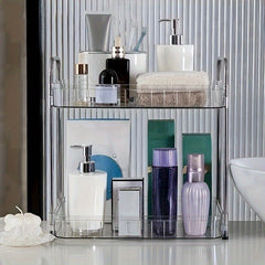 2 Layer Dish Drying Rack Large Capacity Kitchen Storage Rack