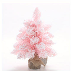 Mini Christmas Tree Snowflake Christmas Tree Ornaments Desktop Window Decoration