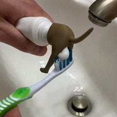 Poop Dog Butt Toothpaste Caps - Toothpaste Salve Holder - Prank Gag Gift