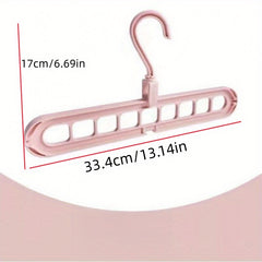 3pcs Folding Clothes Hanger Magic Wardrobe Drying Storage