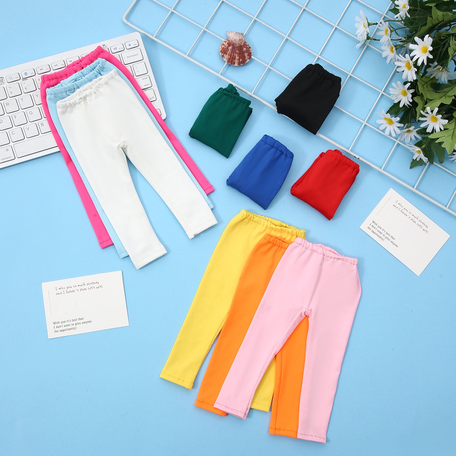 Doll Leggings Daily Clothes for 18 Inch American Doll & Baby Dolls