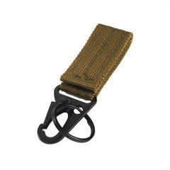 Outdoor Webbing Hook Buckle Keychain for Camping Hiking
