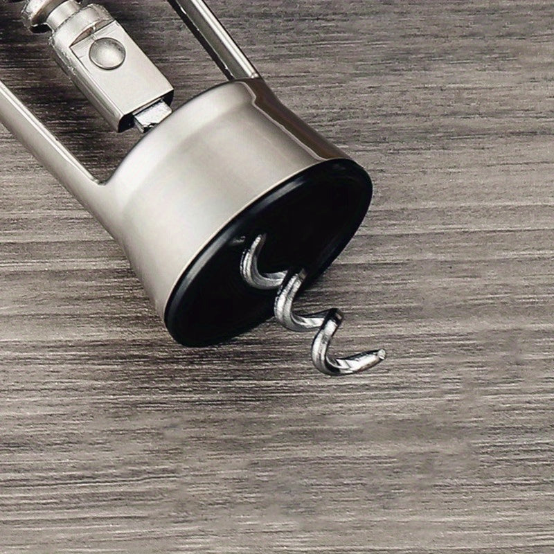 Portable Stainless Steel Wine Opener for Outdoor Camping and Picnic