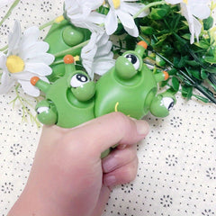 6Pcs Funny Grass Worm Pinch Toy Squishy Squeeze Toy Vegetable Bug Staring