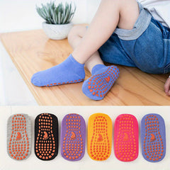 Kids Non-Slip Silicone Floor Socks for Indoor Sports
