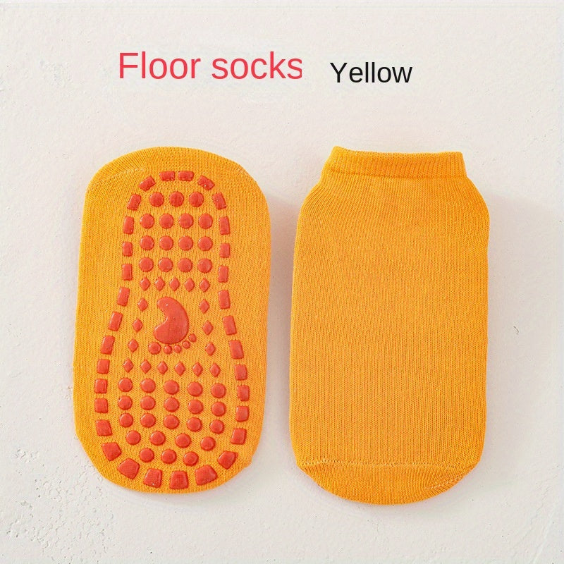 Kids Non-Slip Silicone Floor Socks for Indoor Sports
