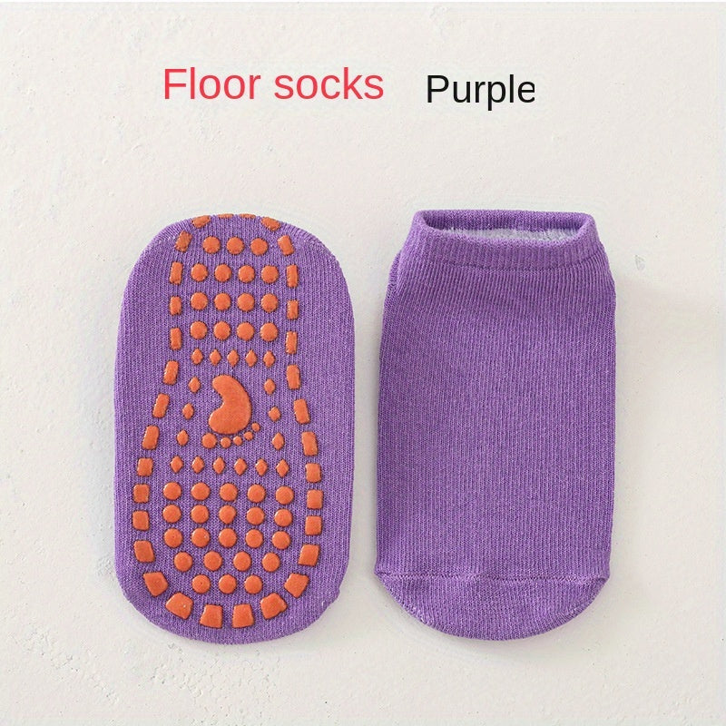 Kids Non-Slip Silicone Floor Socks for Indoor Sports