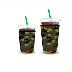 Reusable Neoprene Cup Sleeve for Cold Drinks, Keep Beverages Hot or Cold