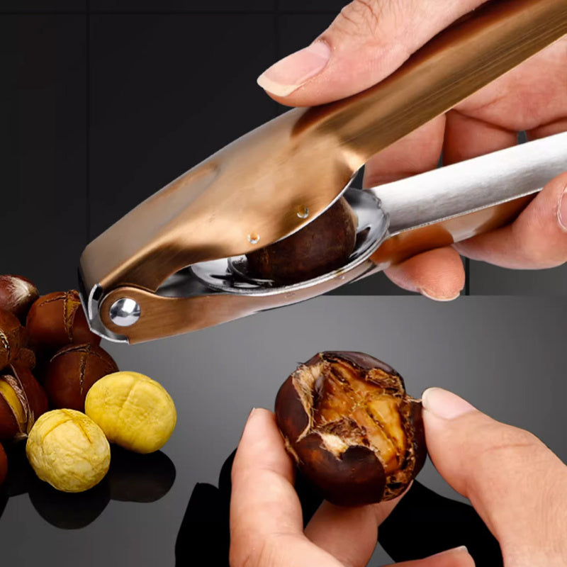 Stainless Steel Chestnut Opener Kitchen Tool Home Outdoor