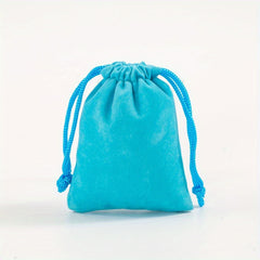 6pcs Velvet Drawstring Jewelry Pouch Set