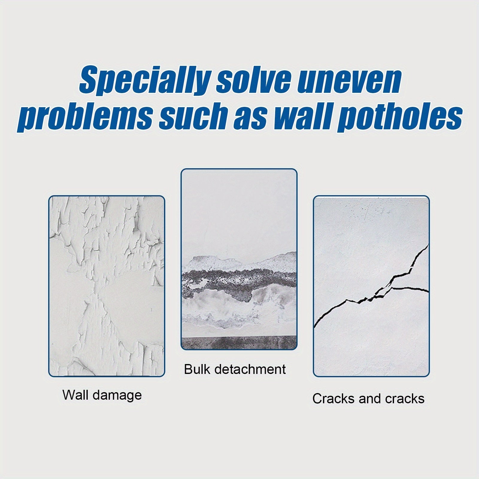 Wall Repair Roller Brush for Peeling Paint and Moisture-Proof Cracks