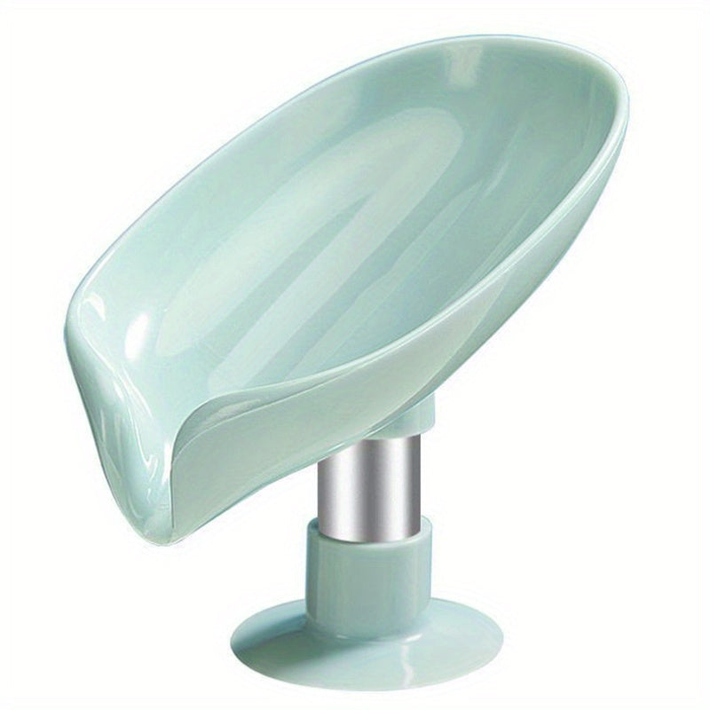 Leaf Shaped Soap Dish for Bathroom Storage