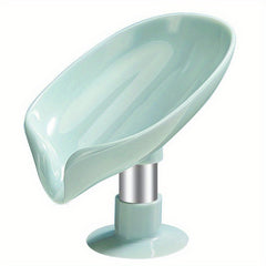 Leaf Shaped Soap Dish for Bathroom Storage