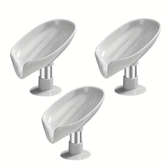 Leaf Shaped Soap Dish for Bathroom Storage