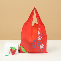 Strawberry Shape Folding Reusable Shopping Bag Large Capacity Nylon