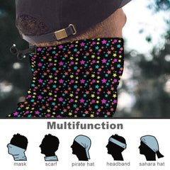 Fantasy Print Sports Headband Face Mask Breathable UV Protection Mask