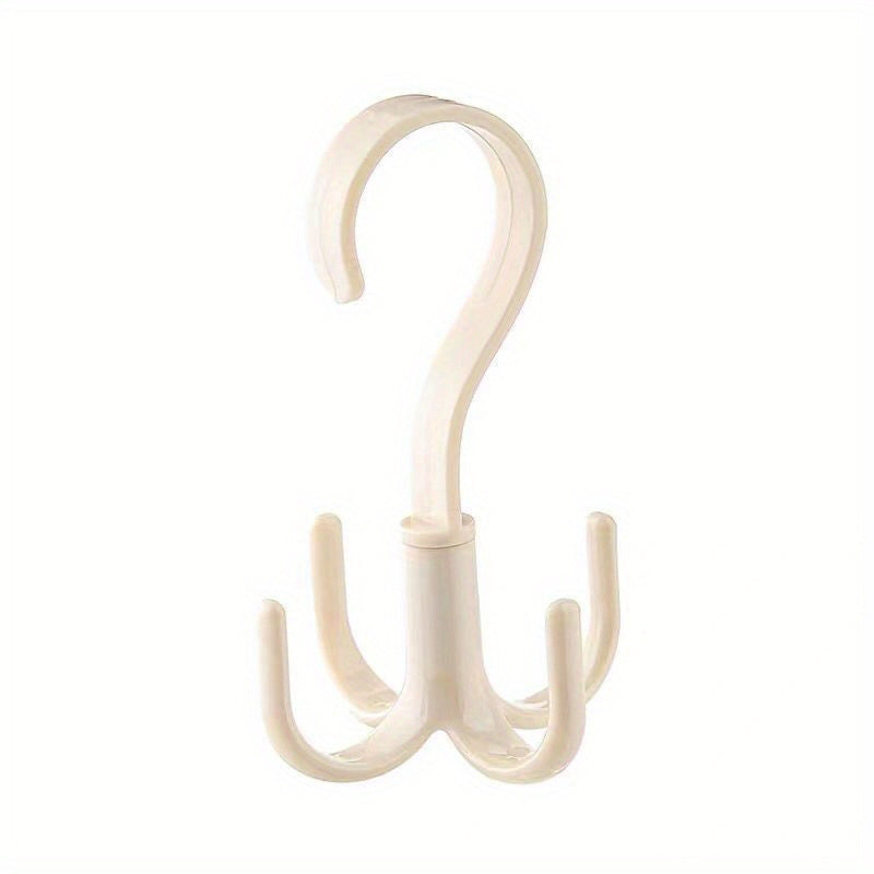 360 Spinner Hanger 4 Claw Storage Hanging Hook Closet Organizer Rod Rack