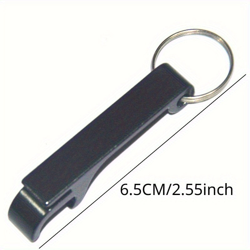 3pcs Multifunctional Bottle Opener Keychain for Parties Camping BBQ