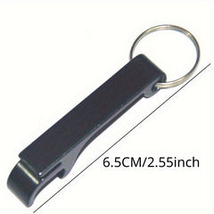 3pcs Multifunctional Bottle Opener Keychain for Parties Camping BBQ