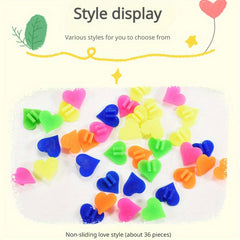 72pcs Bike Colorful Beads Balance Bike Luminous Decoration