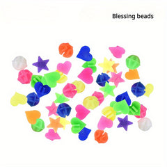 72pcs Bike Colorful Beads Balance Bike Luminous Decoration