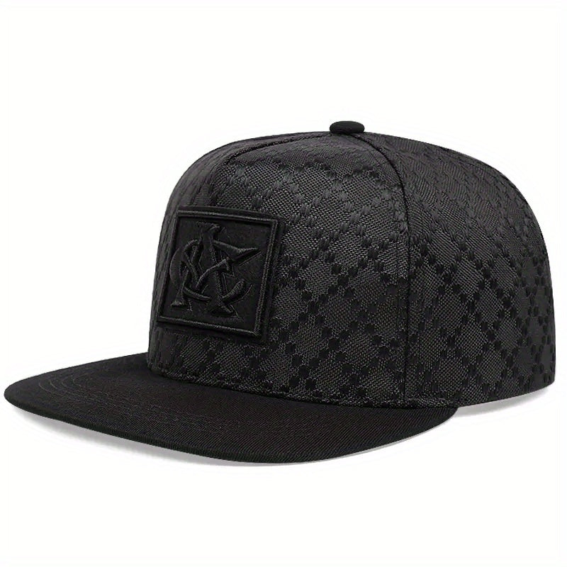 Men's Hip hop Baseball Cap Snapback Hat Flat Brim Baseball Cap
