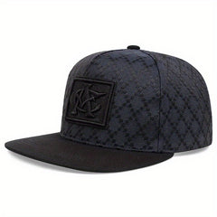 Men's Hip hop Baseball Cap Snapback Hat Flat Brim Baseball Cap