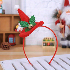 Adorable Christmas Hat Headband 2 Styles Men Boys Party Decors