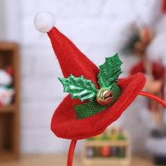 Adorable Christmas Hat Headband 2 Styles Men Boys Party Decors