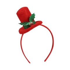 Adorable Christmas Hat Headband 2 Styles Men Boys Party Decors