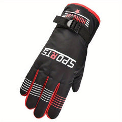 Winter Thickened Gloves Rainproof Warm Keeping Outdoor Sports Gloves