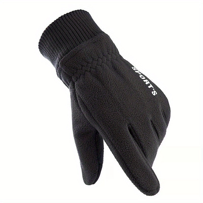 Winter Touch Screen Gloves Warm Thickened Outdoor Sports Driving Gloves