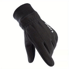 Winter Touch Screen Gloves Warm Thickened Outdoor Sports Driving Gloves