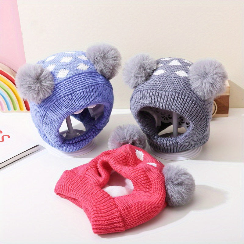 Children's Winter Warm Keeping Hat Ear Protection Hat For Boys And Girls