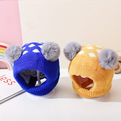 Children's Winter Warm Keeping Hat Ear Protection Hat For Boys And Girls
