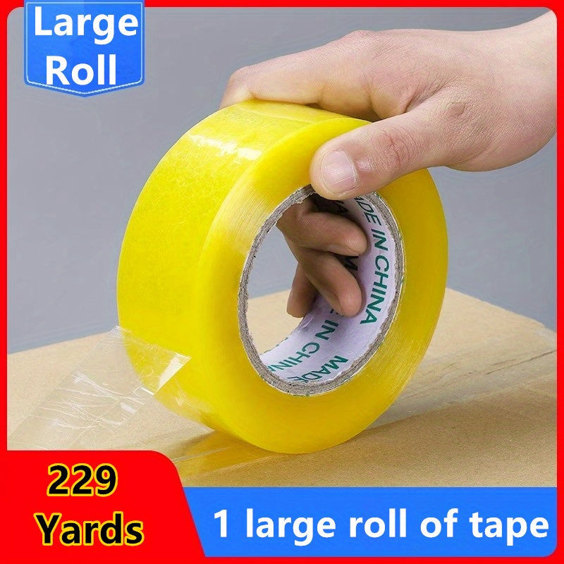 Clear Packing Tape 1.69inch x 229yards for Packaging Sealing Moving Box