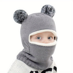 Kids 2 In 1 Hat & Scarf with Ear Protection