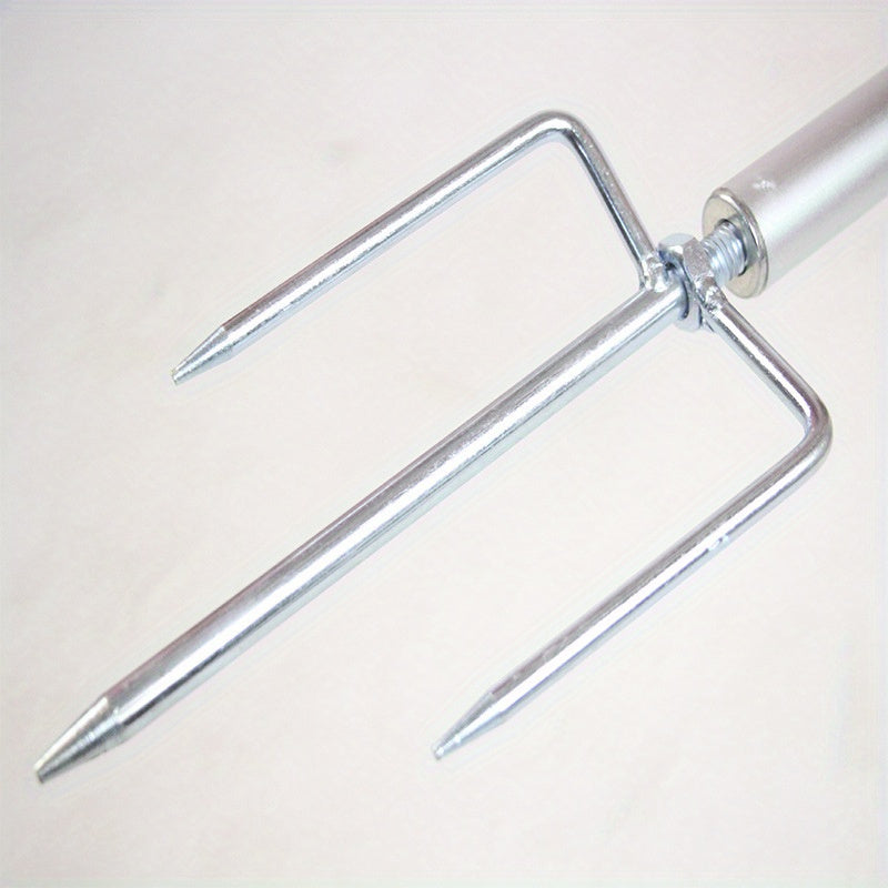 Sunshade Fishing Umbrella Triangle Ground Fork Tripod Socket 12mm Threaded Mouth