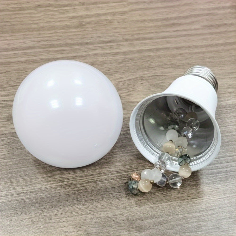 Light Bulb Transfer Storage Container for Valuables