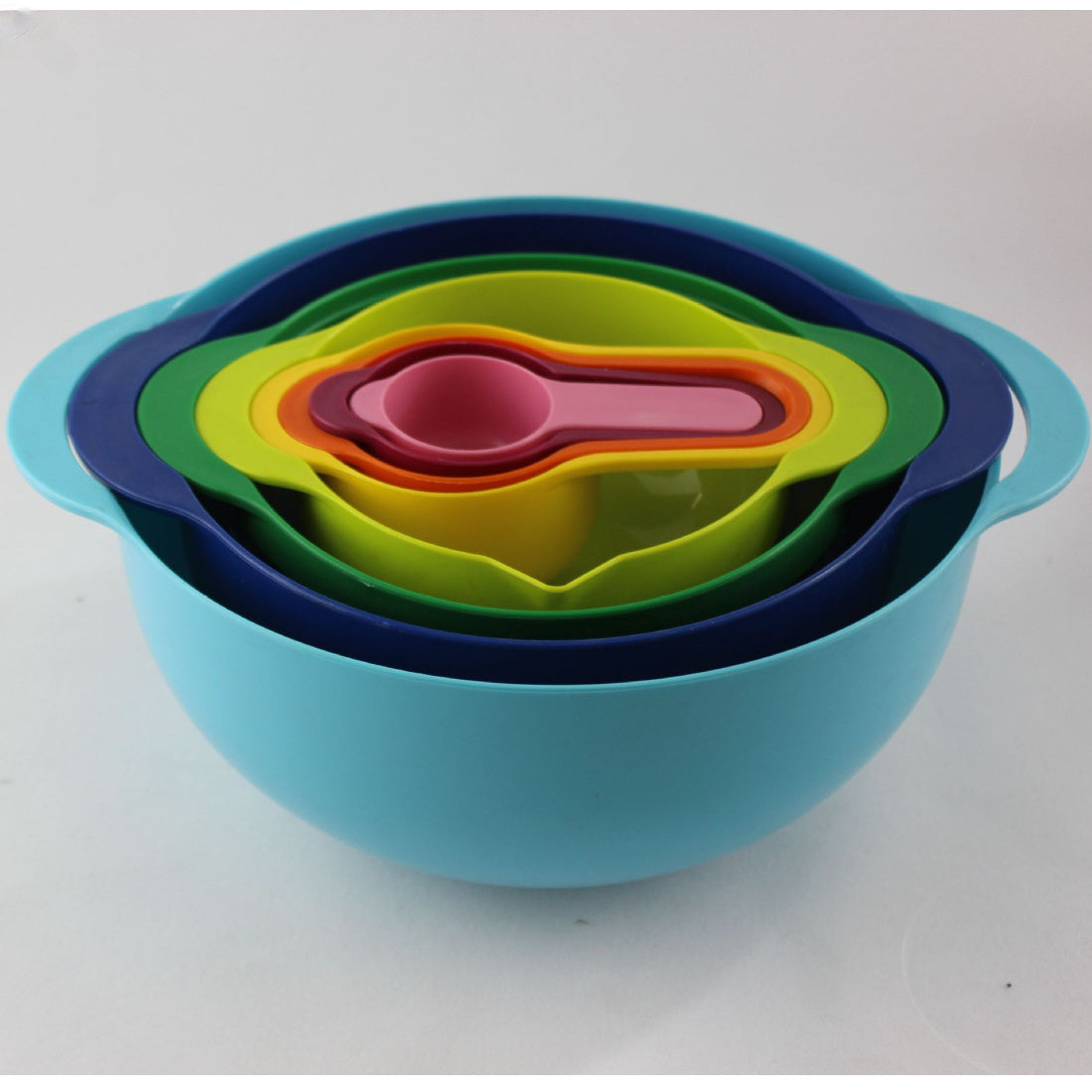 8pcs Stackable Camping Bowls Set - Outdoor Tableware
