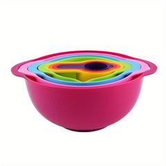 8pcs Stackable Camping Bowls Set - Outdoor Tableware